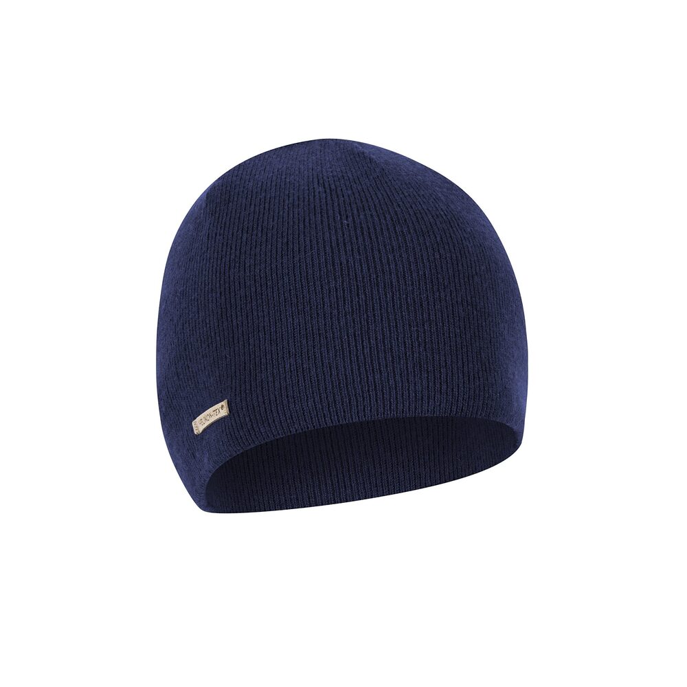 6372 Urban Beanie Cap, Navy Blue Color, Merino Wool, Urban Line